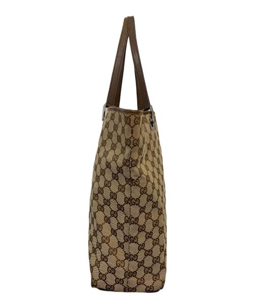 GUCCI（グッチ）GUCCI (グッチ) GG キャンバストートバック ベージュの古着・服飾アイテム