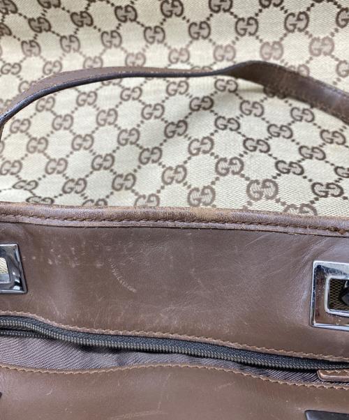 GUCCI（グッチ）GUCCI (グッチ) GG キャンバストートバック ベージュの古着・服飾アイテム