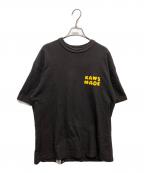 HUMAN MADE×KAWSヒューマンメイド×カウズ）の古着「Tシャツ」｜ブラック