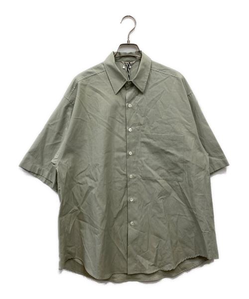 AURALEE（オーラリー）AURALEE (オーラリー) 半袖シャツ グリーン サイズ:4の古着・服飾アイテム