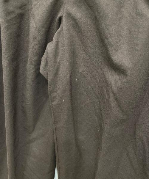 MARKAWARE（マーカウェア）MARKAWARE (マーカウェア) クラシックフィット トラウザーズ オーガニックウール・トロピカルパンツ ブラウン サイズ:2の古着・服飾アイテム