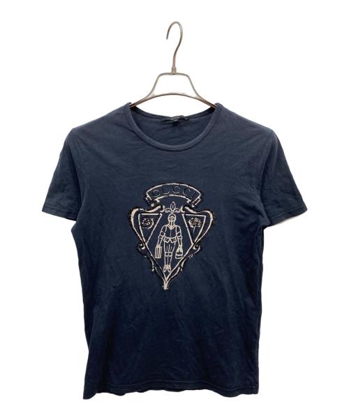 GUCCI（グッチ）GUCCI (グッチ) プリントTシャツ ブラック サイズ:Sの古着・服飾アイテム