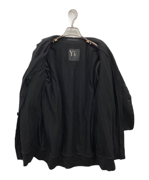 Y's（ワイズ）Y's (ワイズ) レイヤードテーラードジャケット ブラック サイズ:Sの古着・服飾アイテム