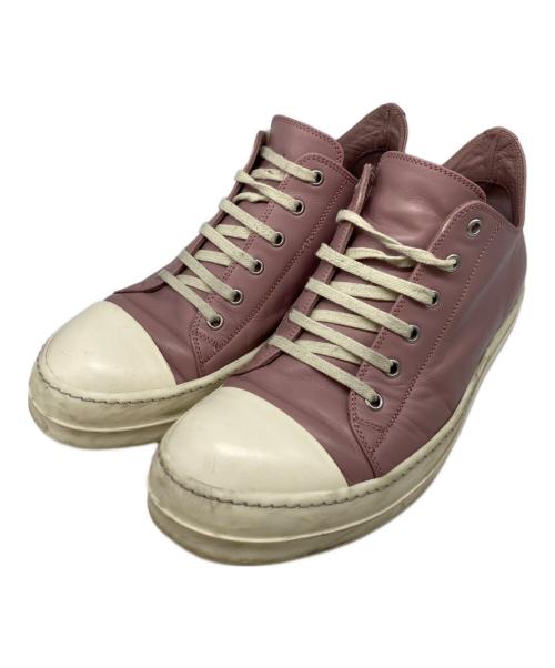 RICK OWENS（リックオウエンス）RICK OWENS (リックオウエンス) 24SS Lido Low Sneaks ダスティーピンク サイズ:41の古着・服飾アイテム