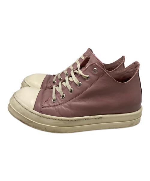 RICK OWENS（リックオウエンス）RICK OWENS (リックオウエンス) 24SS Lido Low Sneaks ダスティーピンク サイズ:41の古着・服飾アイテム