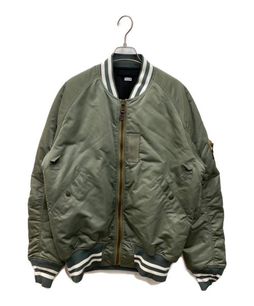 SEQUEL（シークエル）SEQUEL (シークエル) MA-1ジャケット カーキ サイズ:Mの古着・服飾アイテム