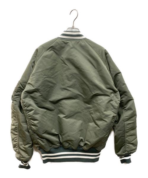 SEQUEL（シークエル）SEQUEL (シークエル) MA-1ジャケット カーキ サイズ:Mの古着・服飾アイテム