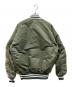 SEQUEL (シークエル) MA-1ジャケット カーキ サイズ:M：35000円
