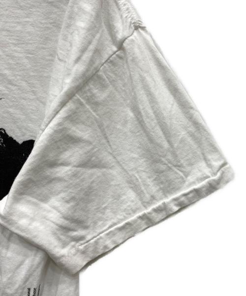 CHANGES（チェンジズ）CHANGES (チェンジズ) bjork プリントTシャツ ホワイト サイズ:Lの古着・服飾アイテム