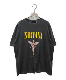 GOOD ROCK SPEED（グッドロックスピード）の古着「プリントTシャツ」｜カーキ