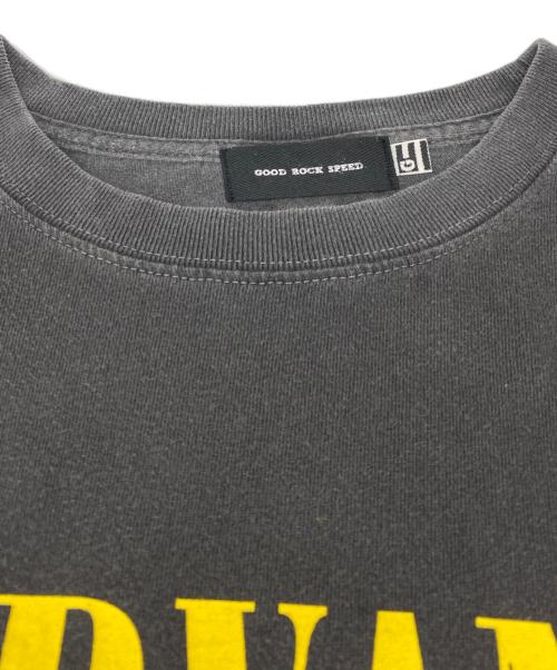 GOOD ROCK SPEED（グッドロックスピード）GOOD ROCK SPEED (グッドロックスピード) プリントTシャツ カーキ サイズ:Lの古着・服飾アイテム