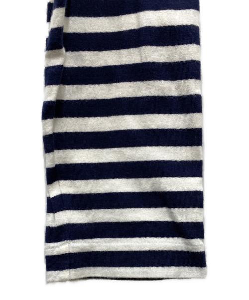 COMME des GARCONS（コムデギャルソン）COMME des GARCONS (コムデギャルソン) ボーダーカットソー ホワイト×ネイビー サイズ:Mの古着・服飾アイテム