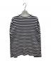 COMME des GARCONS (コムデギャルソン) ボーダーカットソー ホワイト×ネイビー サイズ:M：7000円