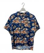 BEAMS HEARTビームスハート）の古着「アロハシャツ」｜ブルー