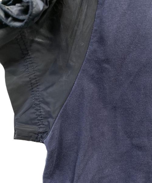 MONCLER（モンクレール）MONCLER (モンクレール) T-SHIRT GIROCOLLO フリルスリーブTシャツ ネイビー サイズ:Sの古着・服飾アイテム