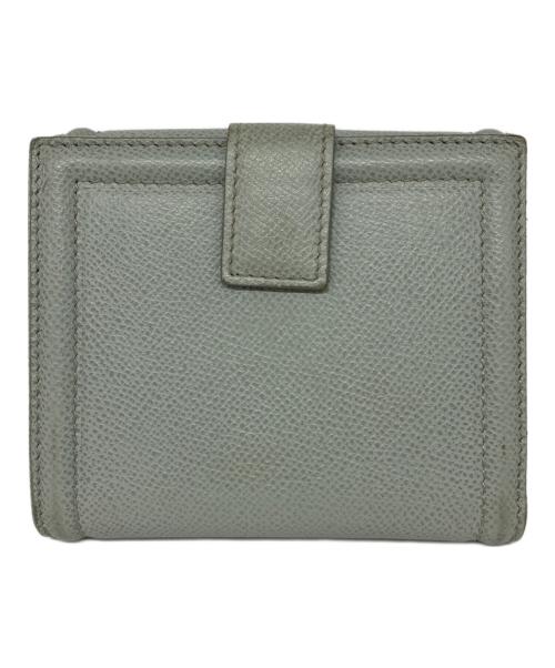 Salvatore Ferragamo（サルヴァトーレ フェラガモ）Salvatore Ferragamo (サルヴァトーレ フェラガモ) 2つ折り財布 グリーンの古着・服飾アイテム