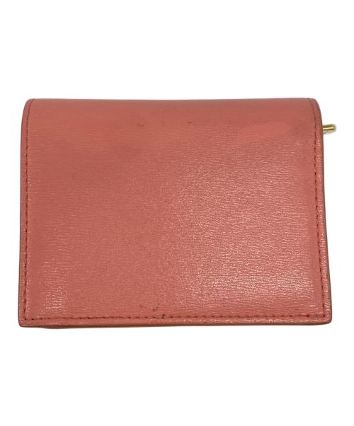 Salvatore Ferragamo（サルヴァトーレ フェラガモ）Salvatore Ferragamo (サルヴァトーレ フェラガモ) 2つ折り財布 ピンクの古着・服飾アイテム