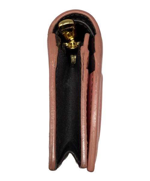 Salvatore Ferragamo（サルヴァトーレ フェラガモ）Salvatore Ferragamo (サルヴァトーレ フェラガモ) 2つ折り財布 ピンクの古着・服飾アイテム