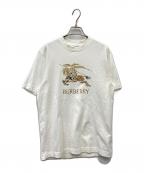 BURBERRYバーバリー）の古着「EKD オンブレ コットンTシャツ」｜ホワイト