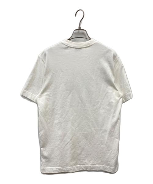 BURBERRY（バーバリー）BURBERRY (バーバリー) EKD オンブレ コットンTシャツ ホワイト サイズ:Mの古着・服飾アイテム