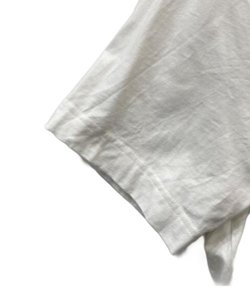 BURBERRY（バーバリー）BURBERRY (バーバリー) EKD オンブレ コットンTシャツ ホワイト サイズ:Mの古着・服飾アイテム