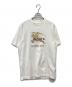 BURBERRY（バーバリー）の古着「EKD オンブレ コットンTシャツ」｜ホワイト