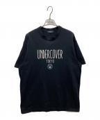 UNDERCOVERアンダーカバー）の古着「ロゴTシャツ」｜ブラック