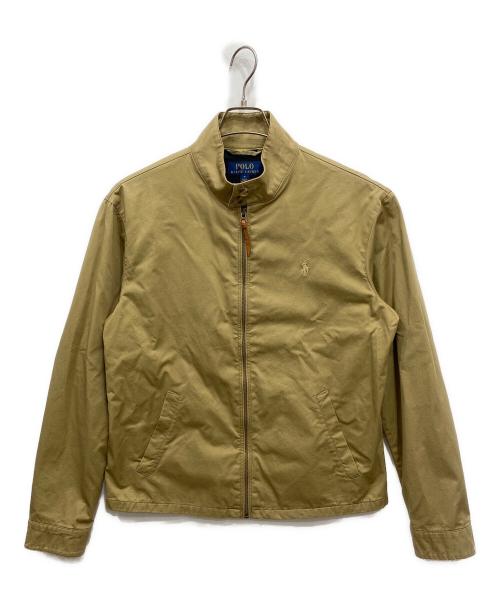 POLO RALPH LAUREN（ポロ・ラルフローレン）POLO RALPH LAUREN (ポロ・ラルフローレン) スイングトップジャケット ベージュ サイズ:Mの古着・服飾アイテム