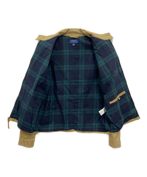 POLO RALPH LAUREN（ポロ・ラルフローレン）POLO RALPH LAUREN (ポロ・ラルフローレン) スイングトップジャケット ベージュ サイズ:Mの古着・服飾アイテム