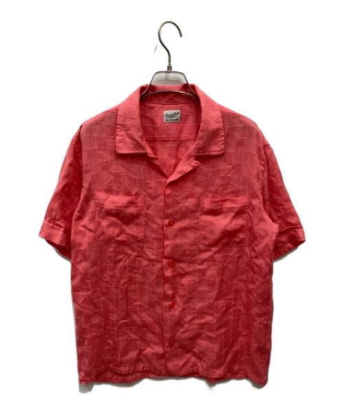 TENDERLOIN（テンダーロイン）TENDERLOIN (テンダーロイン) オープンカラーシャツ ピンク サイズ:Sの古着・服飾アイテム
