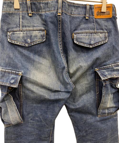 COMME des GARCONS JUNYA WATANABE MAN（コム デ ギャルソン ジュンヤ ワタナベ マン）COMME des GARCONS JUNYA WATANABE MAN (コム デ ギャルソン ジュンヤ ワタナベ マン) 裏カモプリントデニムカーゴパンツ インディゴ サイズ:Mの古着・服飾アイテム