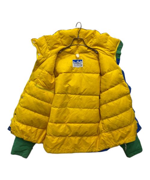 Powderhorn Mountaineering（パウダーホーン マウンテニアリング）Powderhorn Mountaineering (パウダーホーン マウンテニアリング) 70'sダウンジャケット マルチカラー サイズ:Mの古着・服飾アイテム