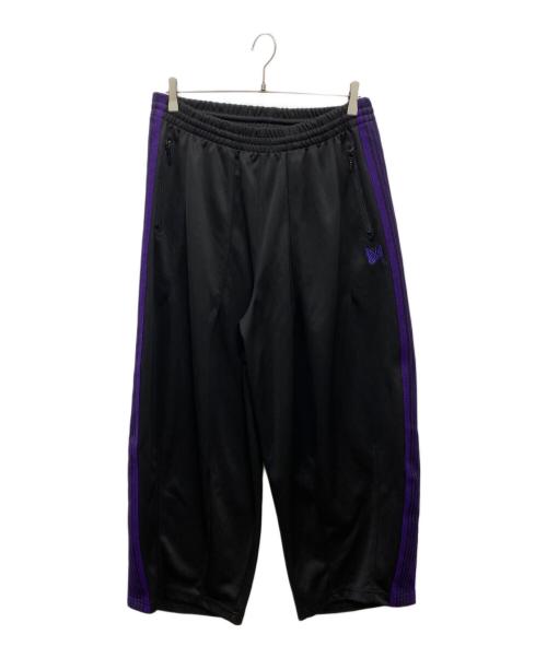 Needles（ニードルズ）Needles (ニードルズ) H.D. Track Pants ブラック×パープル サイズ:Mの古着・服飾アイテム