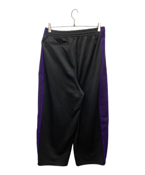 Needles（ニードルズ）Needles (ニードルズ) H.D. Track Pants ブラック×パープル サイズ:Mの古着・服飾アイテム