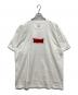 SUPREME（シュプリーム）の古着「Ralph Steadman Box Logo Tee」｜ホワイト
