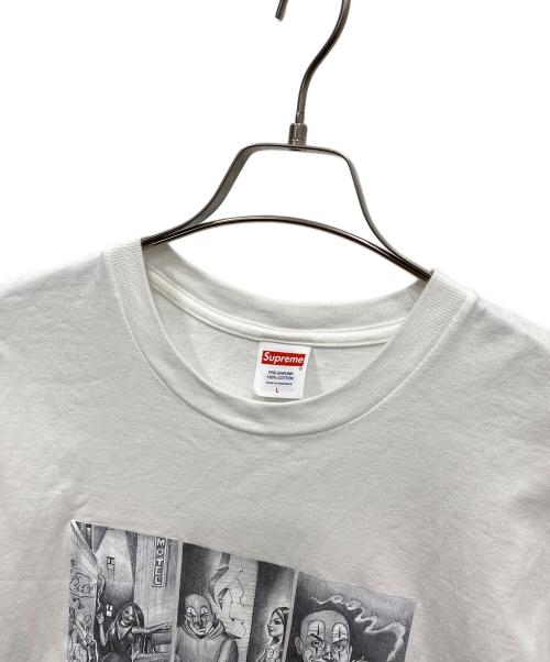 SUPREME（シュプリーム）SUPREME (シュプリーム) Mister Cartoon Pow Tee ホワイト サイズ:Lの古着・服飾アイテム