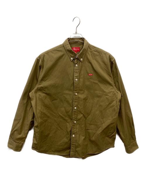 SUPREME（シュプリーム）Supreme (シュプリーム) 23AW Small Box Shirt ブラウン サイズ:Mの古着・服飾アイテム
