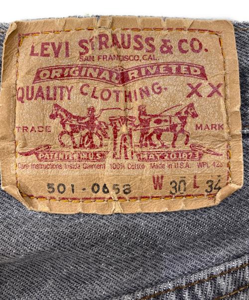 LEVI'S（リーバイス）LEVI'S (リーバイス) 501先染めデニムパンツ グレー サイズ: W30×L34の古着・服飾アイテム