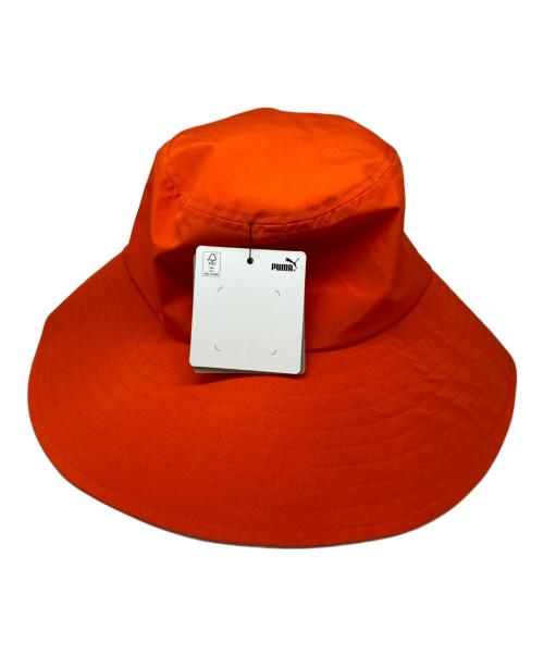 PUMA（プーマ）PUMA (プーマ) AMI Alexandre Mattiussi (アミアレクサンドルマテュッシ) Bucket hat バケットハット オレンジ 未使用品の古着・服飾アイテム
