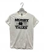GILDANギルダン）の古着「MONEY TALKS YOKO Tシャツ」｜ホワイト