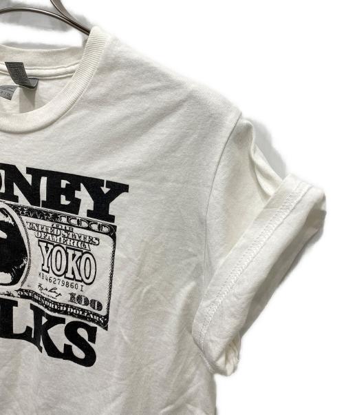 GILDAN（ギルダン）GILDAN (ギルダン) MONEY TALKS YOKO Tシャツ ホワイト サイズ:Sの古着・服飾アイテム