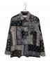 MIYAGIHIDETAKA（ミヤギヒデタカ）の古着「BANDANA Shirt」｜ホワイト×ブラック