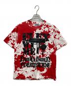 flexwitmeフレックスウィズミー）の古着「カモフラージュTシャツ」｜ホワイト×レッド