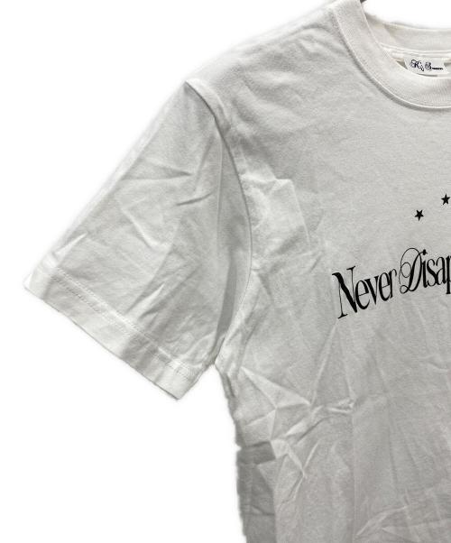 KJ Season（ケージェー・シーズン）KJ Season (ケージェー・シーズン) Never Disappoint You Tシャツ ホワイト サイズ:SIZE Sの古着・服飾アイテム