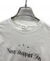 中古・古着 KJ Season (ケージェー・シーズン) Never Disappoint You Tシャツ ホワイト サイズ:SIZE S：7000円