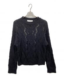 OUR LEGACY（アワーレガシー）の古着「CABLE SONAR ROUNDNECK」｜ブラック