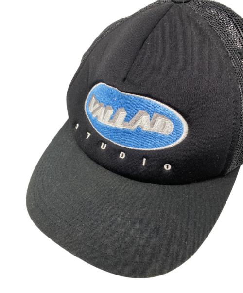 VALLAD（バラッド）VALLAD (バラッド) メッシュキャップ ブラック サイズ:FREEの古着・服飾アイテム