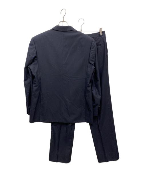 GIORGIO ARMANI（ジョルジオアルマーニ）GIORGIO ARMANI (ジョルジオアルマーニ) 3Bセットアップスーツ ネイビー サイズ:SIZE 52の古着・服飾アイテム