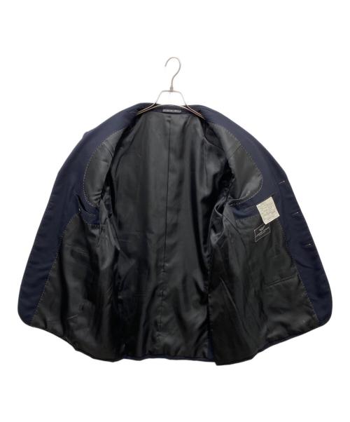 GIORGIO ARMANI（ジョルジオアルマーニ）GIORGIO ARMANI (ジョルジオアルマーニ) 3Bセットアップスーツ ネイビー サイズ:SIZE 52の古着・服飾アイテム
