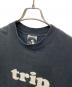 中古・古着 Hysteric Glamour (ヒステリックグラマー) TRIP TEE ブラック サイズ:S：7000円